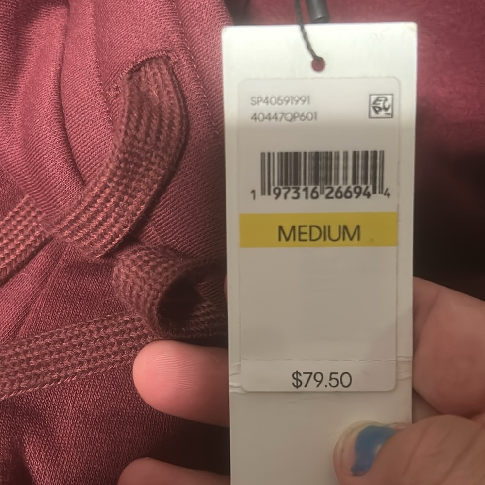 Maroon Women’s Calvin Klein Sweatpants - Picture 5 of 5